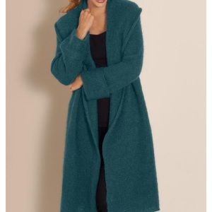 Soft Surroundings Telluride Trooper Shawl Sweater